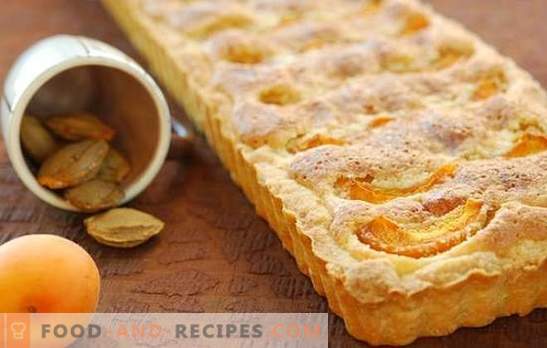 Sandkuchen mit Aprikosen - krümelig und saftig! Aprikosenrezepte mit Sandkuchen für köstlichen Teetrinker