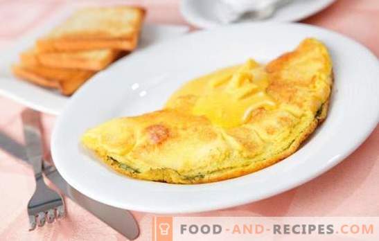 Leckere Rezepte für das, was schnell und einfach aus Eiern zubereitet werden kann. Leichte Frühstücke, Snacks und Desserts, die schnell aus Eiern zubereitet werden können