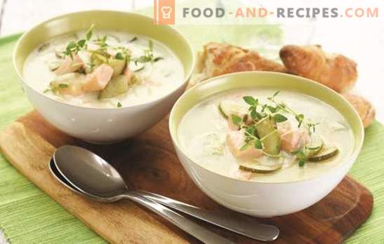 Lachsohren mit Sahne ist ein köstlicher Charme! Rezepte für finnische Suppe mit Sahne - Geheimnisse der Gesundheit und des Erfolgs der alten Wikinger