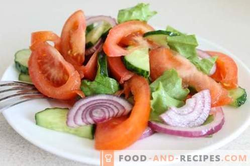 Gurken-Tomaten-Salat - Vitamine ganzjährig
