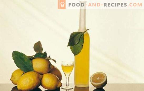 Zitronentinktur und Geheimnisse ihrer Zubereitung. Zitrone Tinktur Rezepte für eine hausgemachte Bar mit einem erfrischenden Zitrusduft