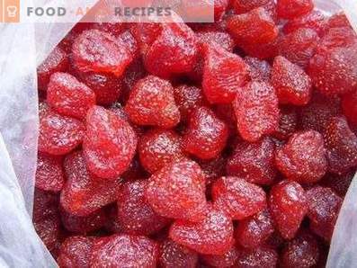 Kandierte Erdbeeren