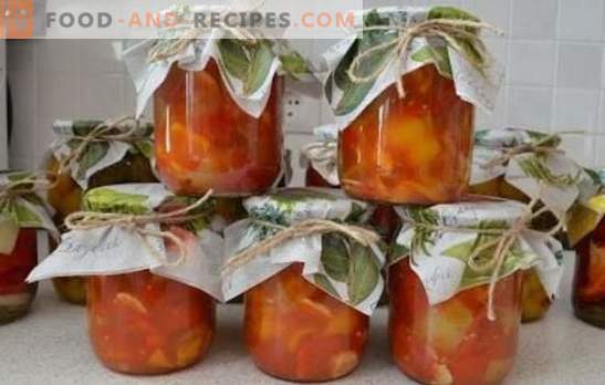 Tomaten mit Pfeffer und Knoblauch - ein aromatisches Trio. Die besten Rezepte für Snacks und Rohlinge von Tomaten mit Paprika und Knoblauch: schnell für den Winter, würzig, koreanisch