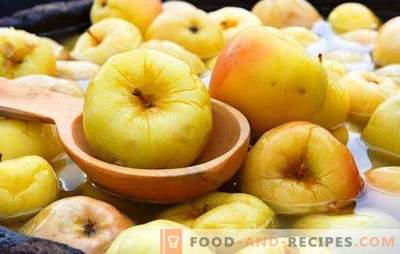 Eingeweichte Äpfel zu Hause - die Festung hat begonnen! Die besten Rezepte für Bratäpfel zu Hause in Fässern und Dosen