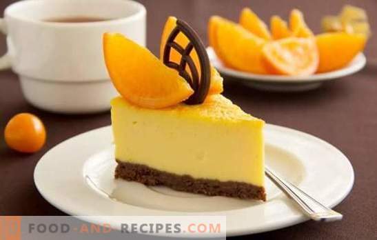 Citrus-Dessert - für gute Laune! Tolle Zitrusdesserts mit Gelatine, Hüttenkäse und Backen
